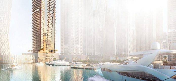 damac heights waterfront apartments